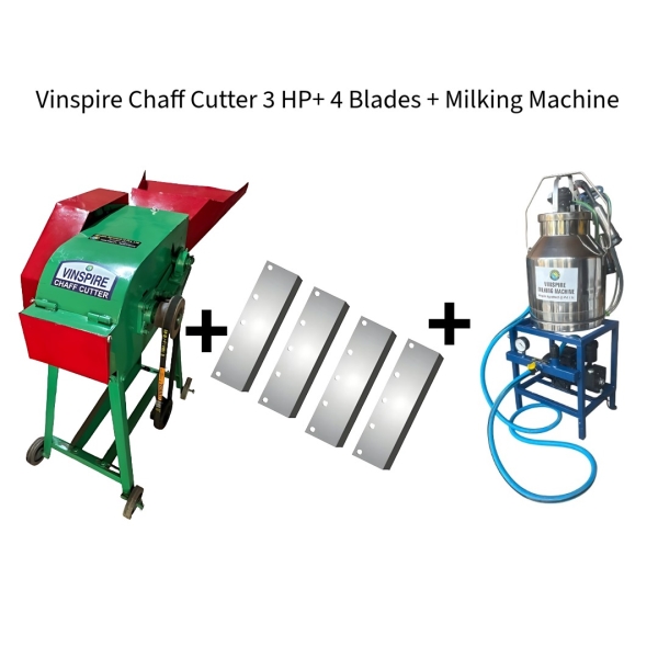 Vinspire-Chaff-Cutter-3-HP-+-4-Blades-+-Milking-Machine